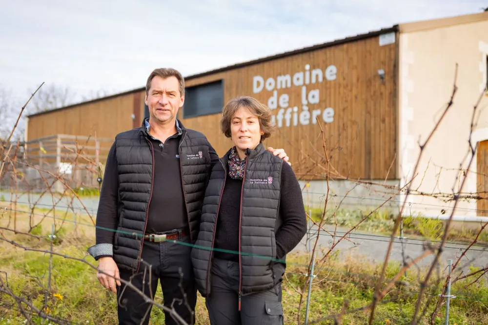 Vigneron indépendant près de Angers