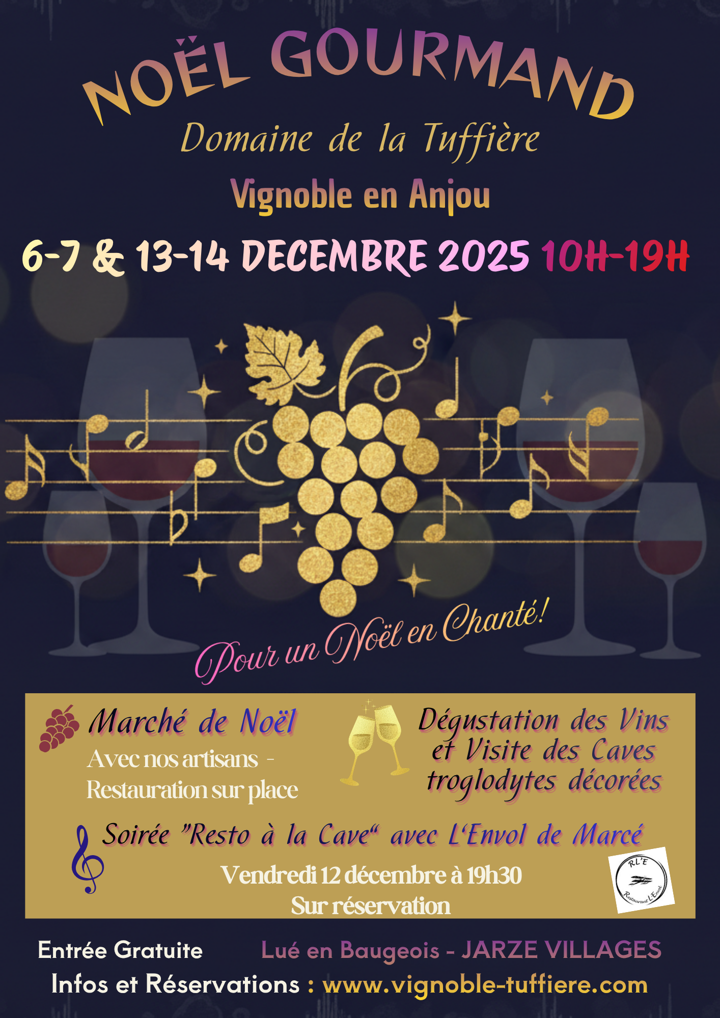 marché de noël caves